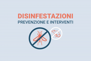 Disinfestazioni – prevenzione e interventi da maggio a novembre 2020