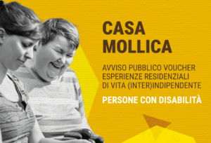 Supporto all’autonomia di persone con disabilità: pubblicato un avviso pubblico per l’assegnazione di 12 voucher del valore di 40.950,00 Euro
